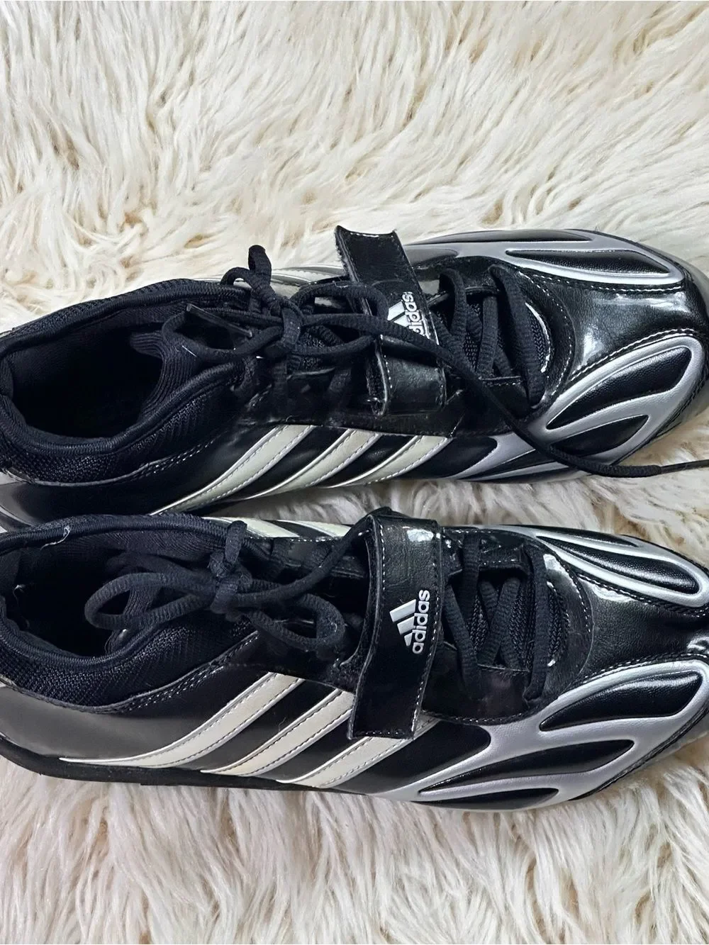 adidas Black soccer cleats Athletic  Sneakers